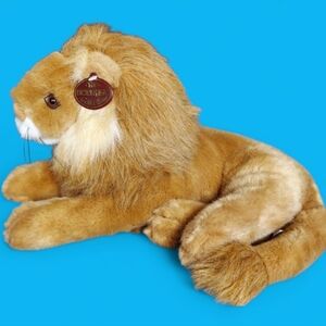 Vintage Ganz Heritage Collection Lion Plush Stuffed Animal 1985 20"